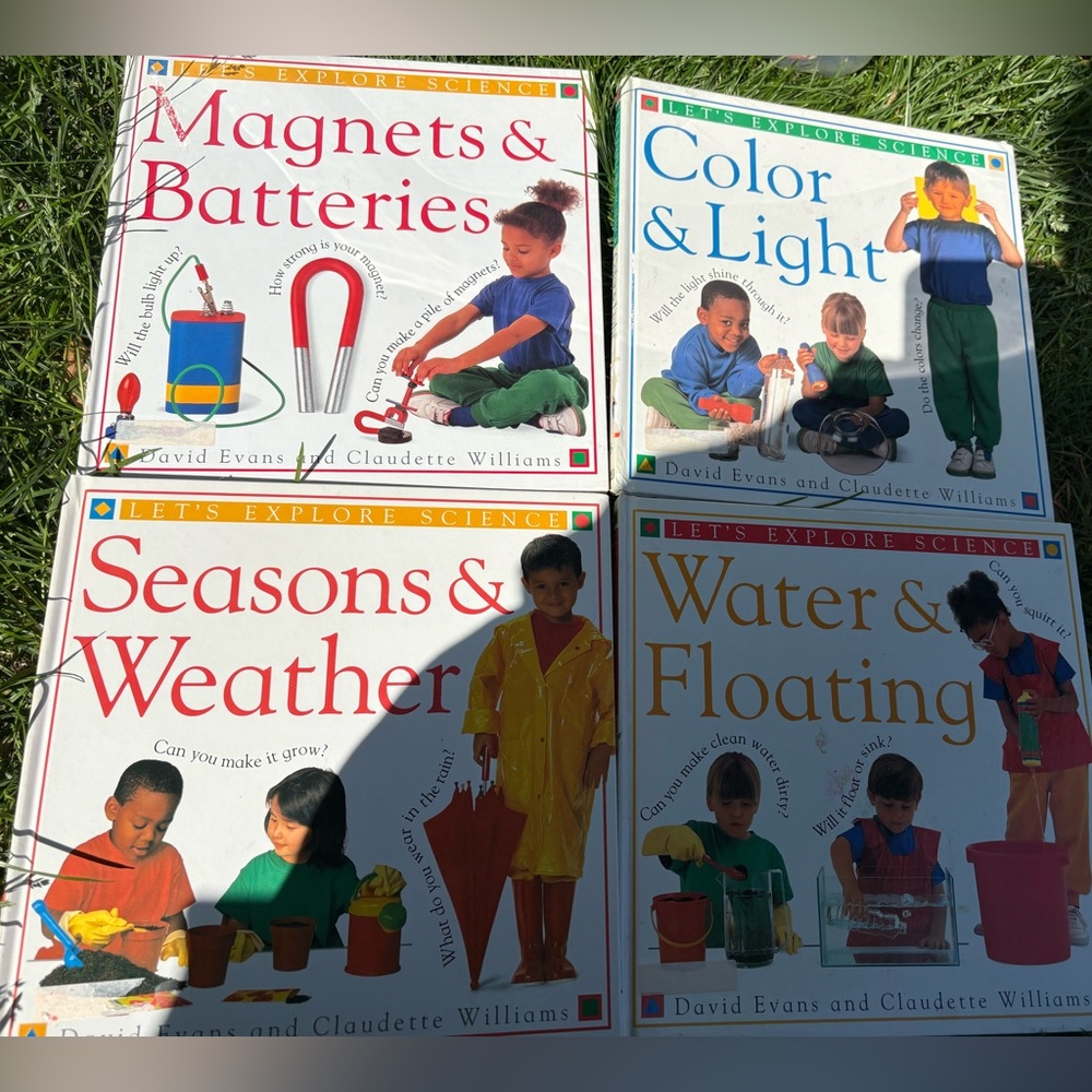 Let's Explore Science 4 Book Bundle